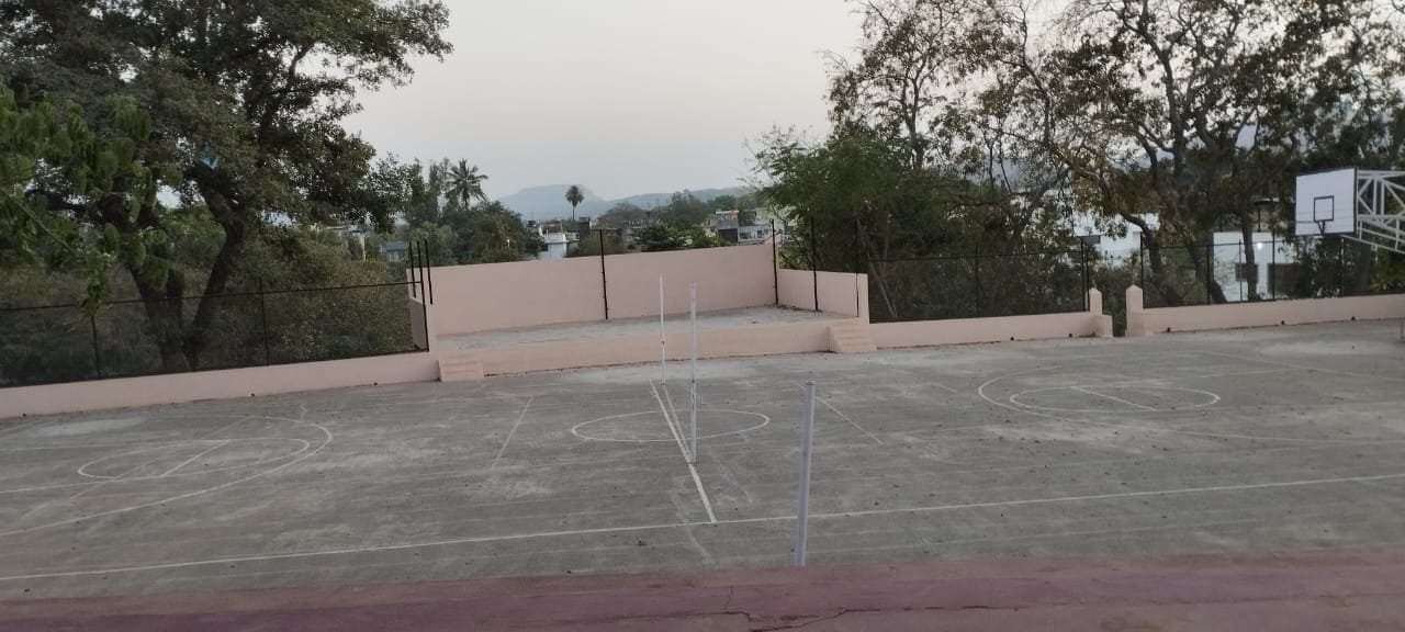 Basketball court at Holy Family Convent High School Igatpuri
